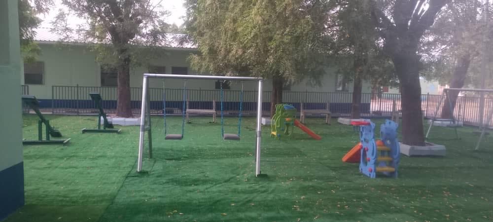 Volleyball Court Construction image 3